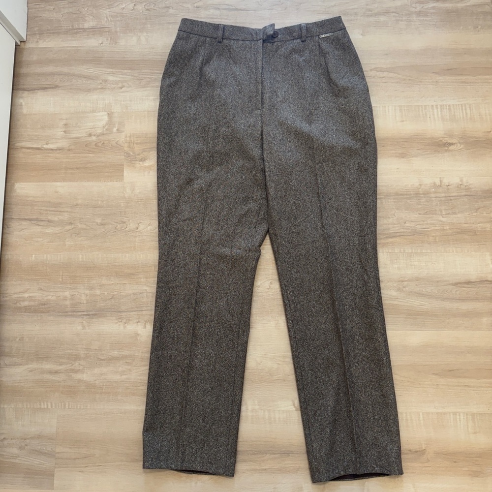 Geiger – Pure New Wool Tweed Trousers – Women’s / Unisex 34 – Made in Austria